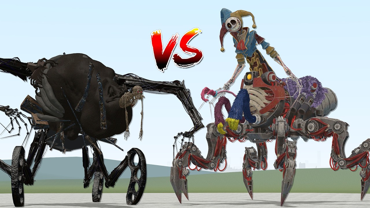 OLD PROTOTYPE VS NEW PROTOTYPE POPPY PLAYTIME CHAPTER 5 in Garry's Mod