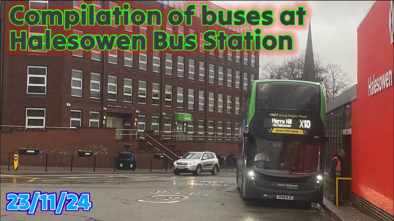 Buses at Halesowen Bus Station | 23/11/24