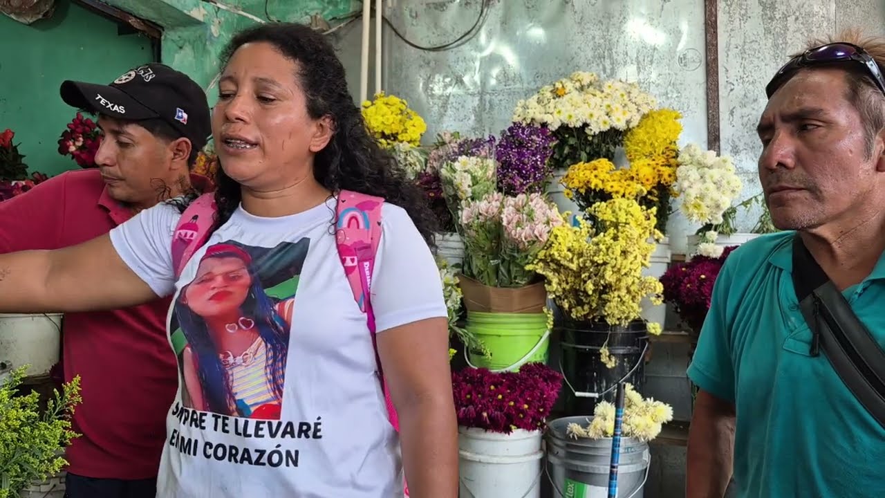 KARINA compra flores para llevarle el panteón de ELIZA😭