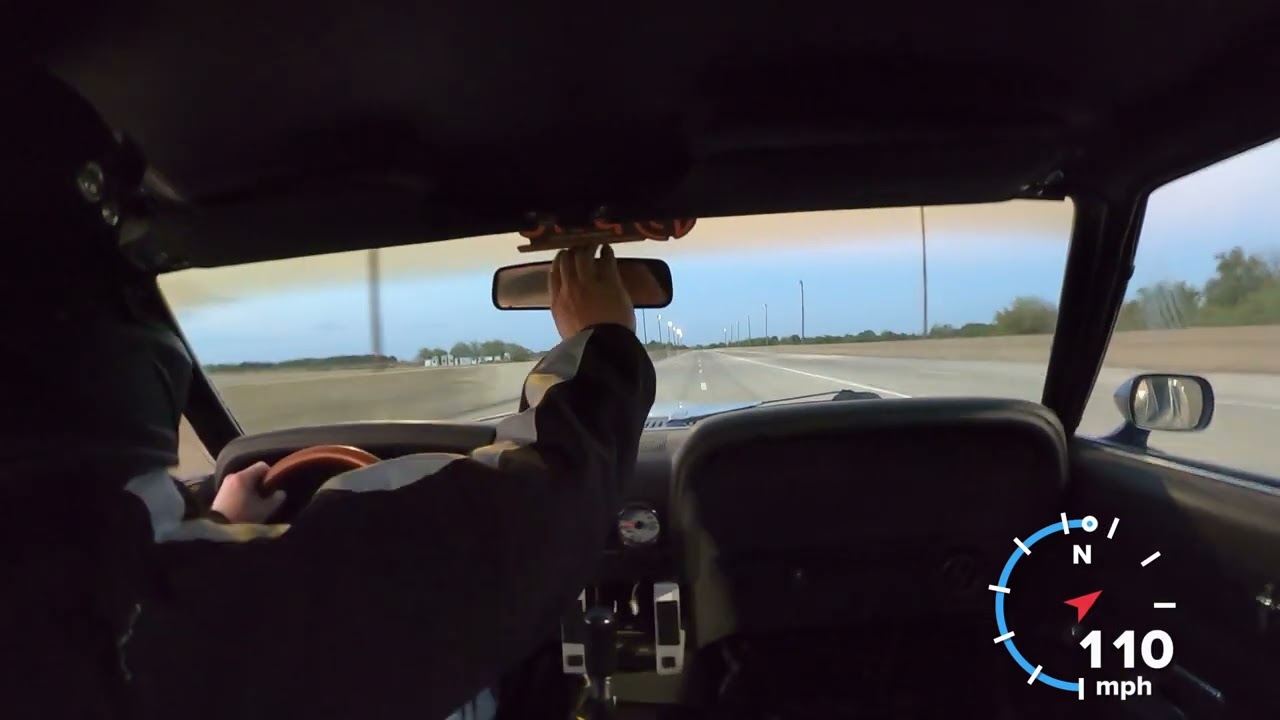 Barra Mustang roll race qualifying.