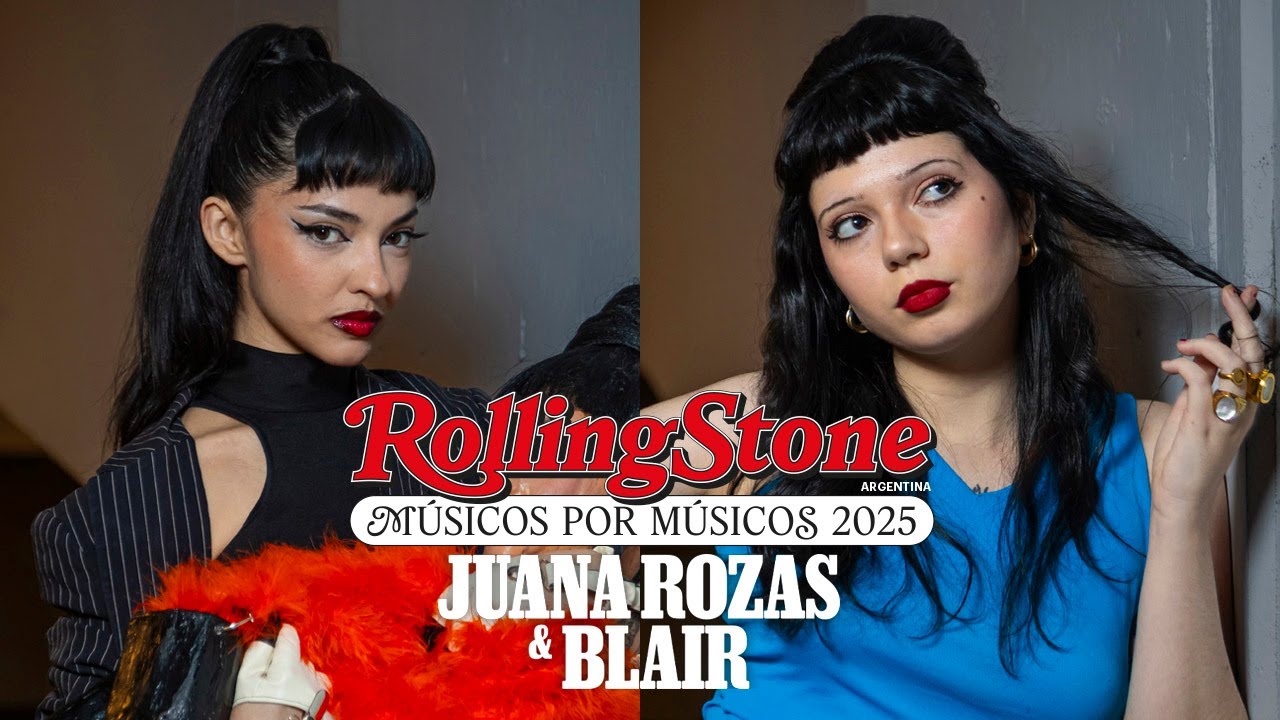 Juana Rozas y Blair en Rolling Stone