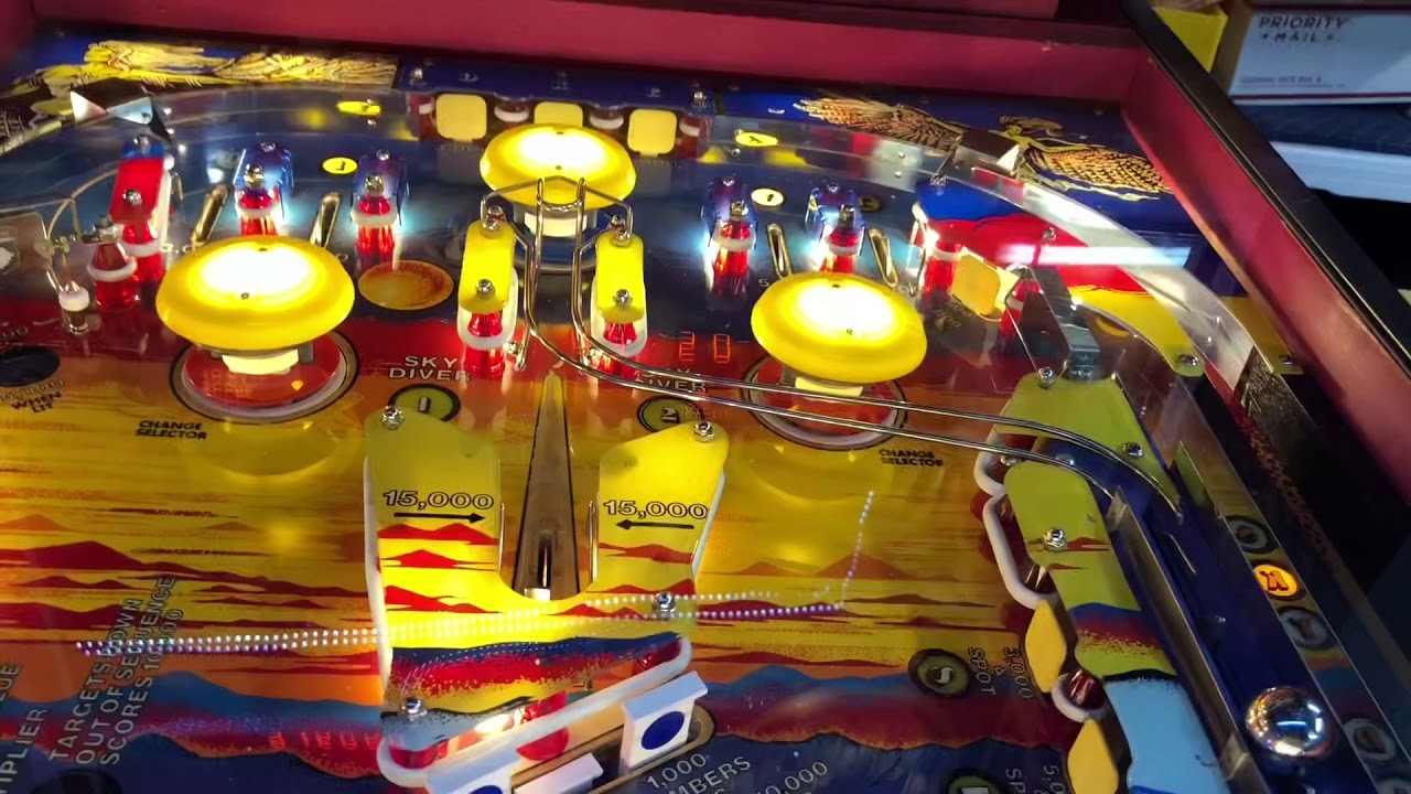 Stern Freefall(1981) Rules and Gameplay