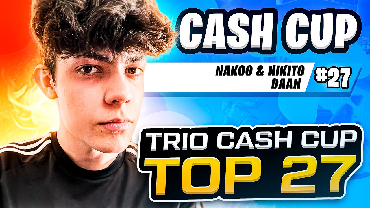 QUEDAMOS TOP 27 EN LA TRIO CASH CUP Y GANAMOS 600$ | Nakoo