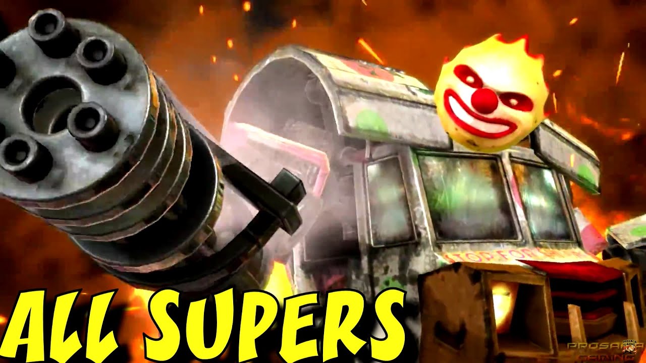 PlayStation All-Stars Battle Royale - All Super Attacks (1080p/60fps)