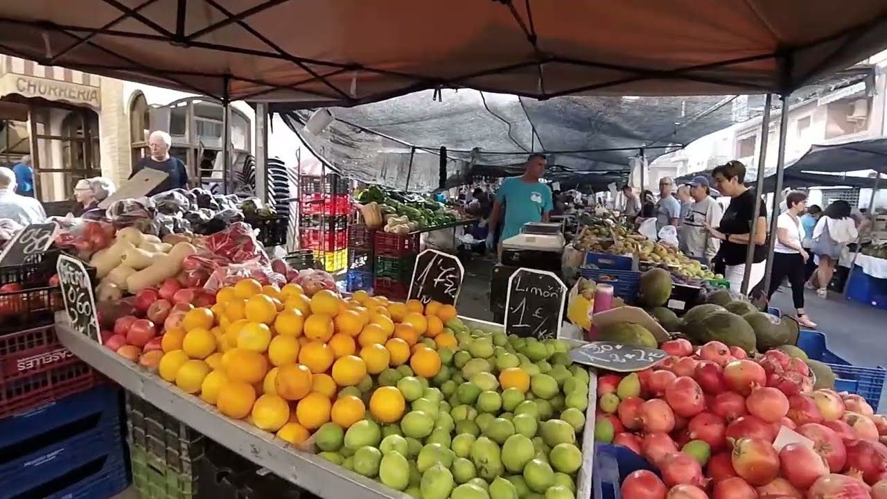 Comida de mercado en Santa Pola
