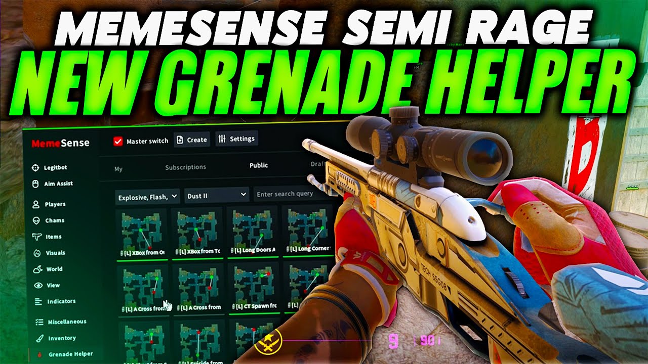 Injecting The New CS2 MEMESENSE Cheat UPDATE (SEMI-RAGE)