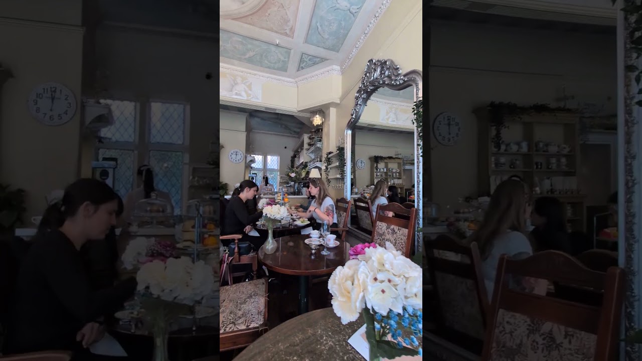Afternoon tea vibes at Candella Tea Room in London ☕🍰✨ #AfternoonTea #LondonTeaTime