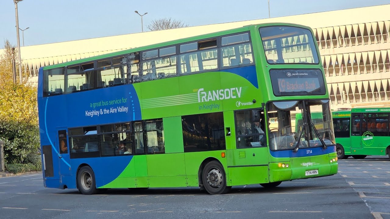 Transdev The Keighley Bus Company Volvo B7TL/Plaxton President 2714/Y714HRN - Route B2