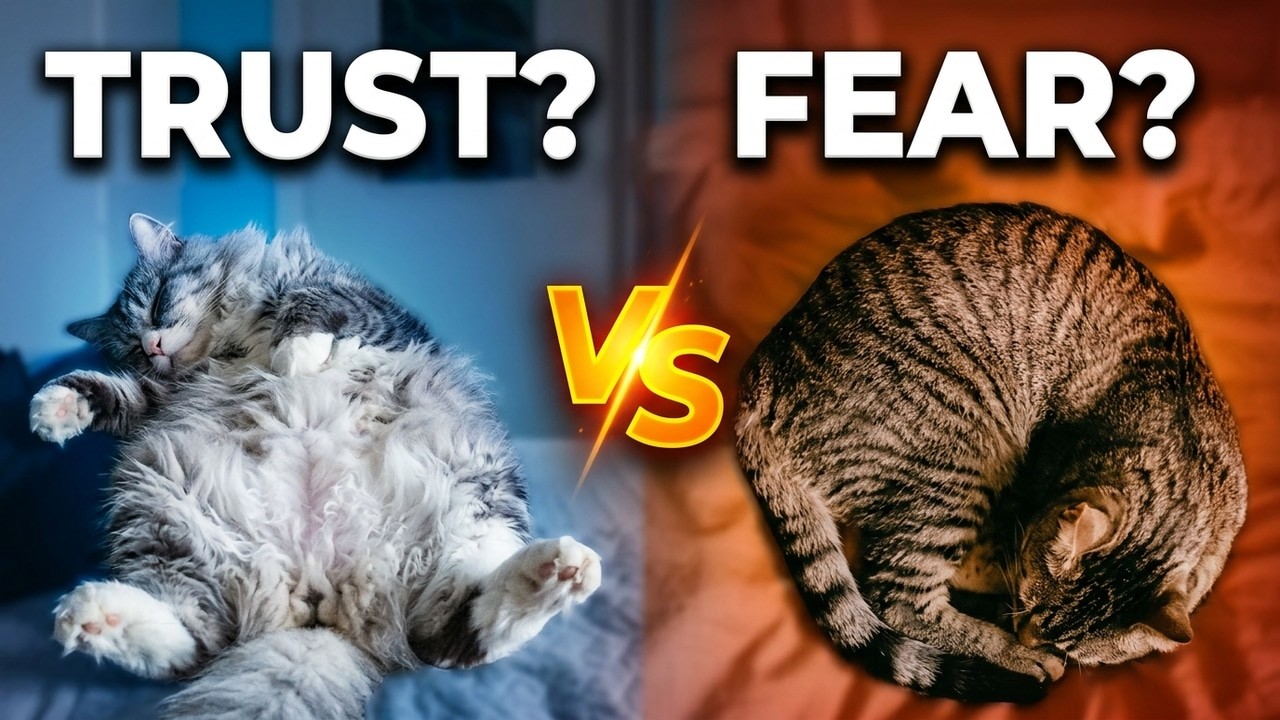 Your Cat's Sleeping Position Tells You Everything
