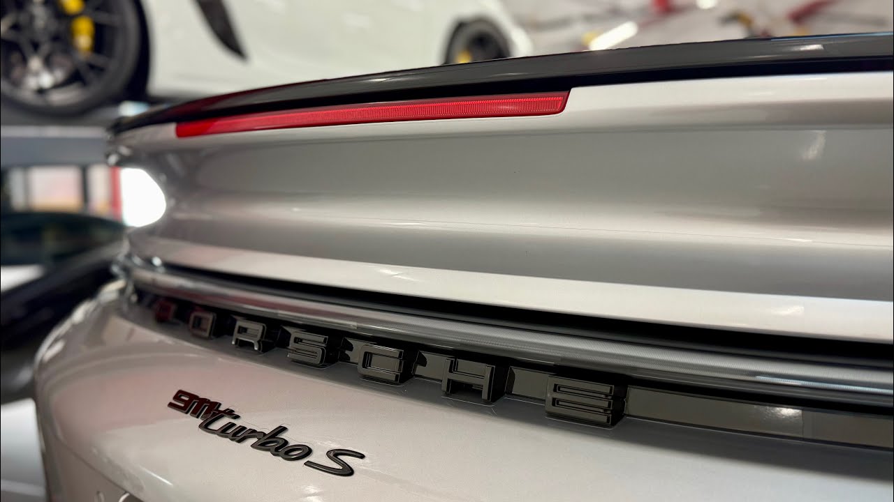 Porsche 992 Turbo S | Full Car Detail | Real Time Car Wash | ASMR