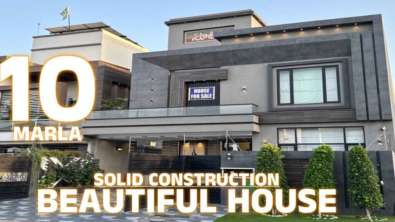 BEAUTIFUL 10 Marla House for Sale in Bahria Town Lahore