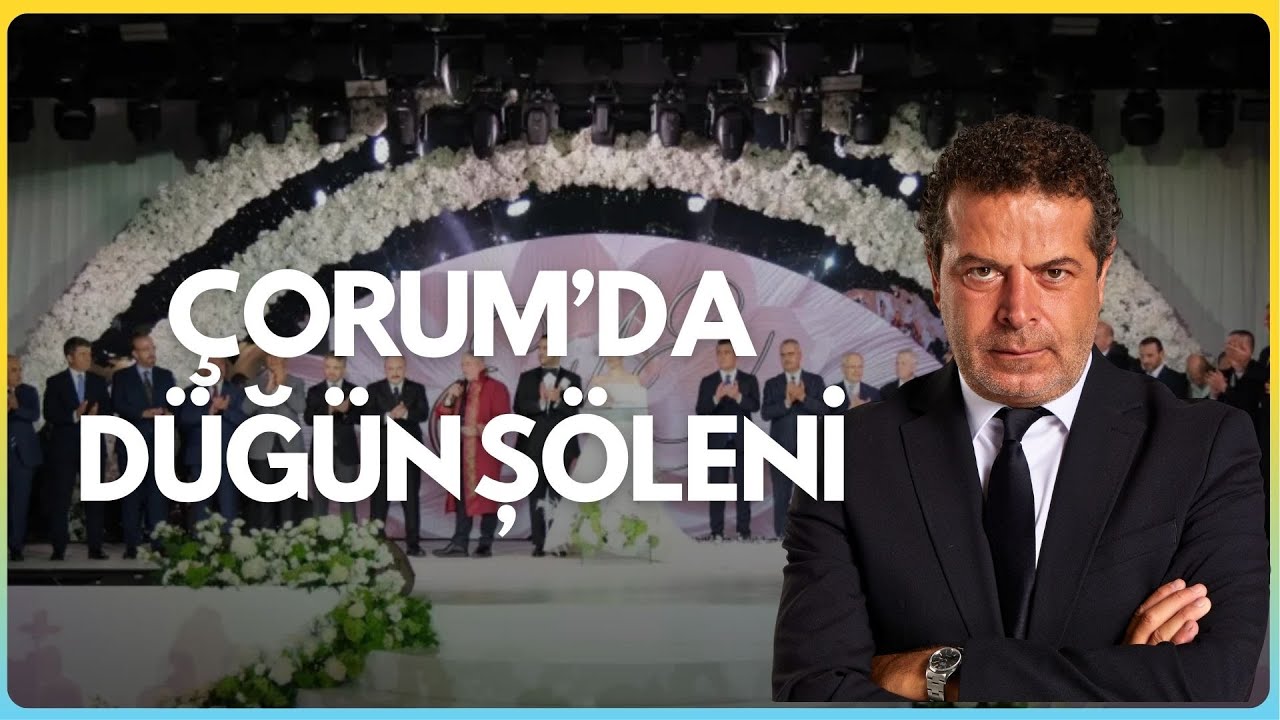 Çorum Çorum Olalı Böyle Düğün Görmedi! Düğünün Şahitleri Kimlerdi?