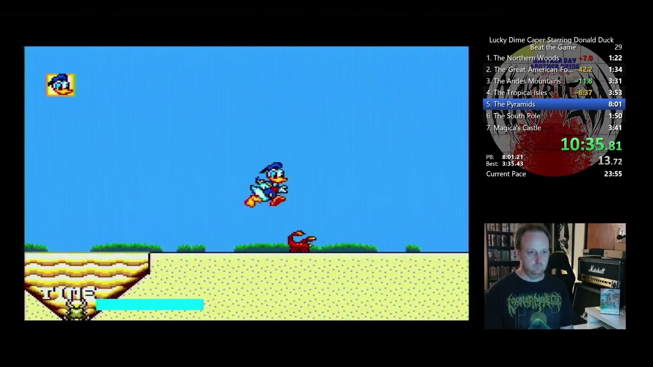 The Lucky Dime Caper BTG Speedrun in 17:19.88 - Sega Master System