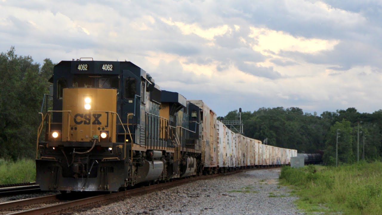 [HD] Summer Evening on CSX in Central Florida! (7/10/2021)