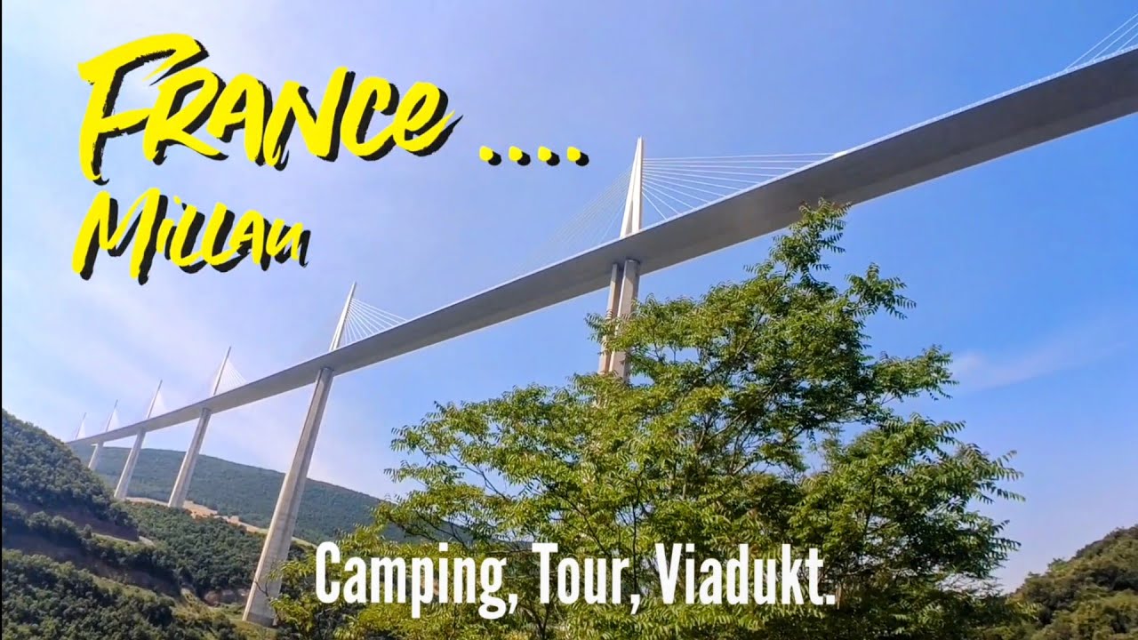 Frankreich, Millau, Tour, Camping, Viadukt