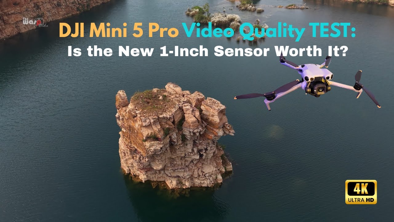 DJI Mini 5 Pro Drone – Real World Video Quality Test (4K UHD)