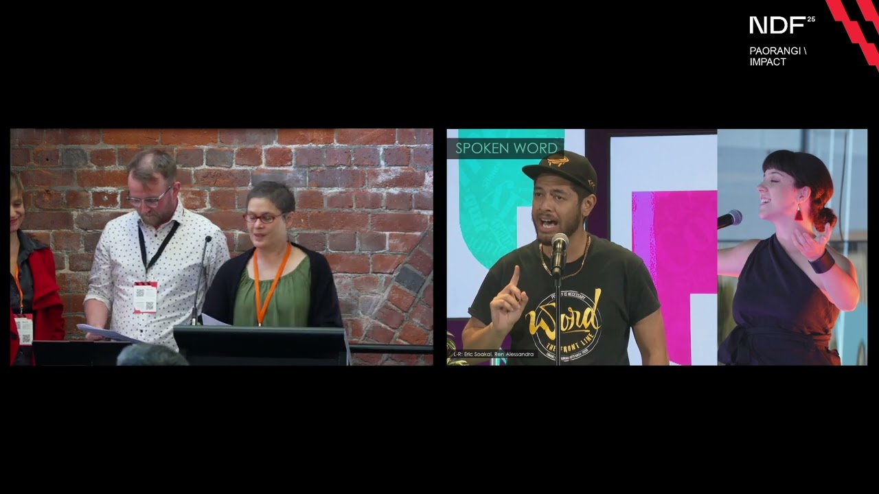 Connecting Worlds with Words - Angela Barnett, Ben McCarthy, Helaina Keeley | NDF25
