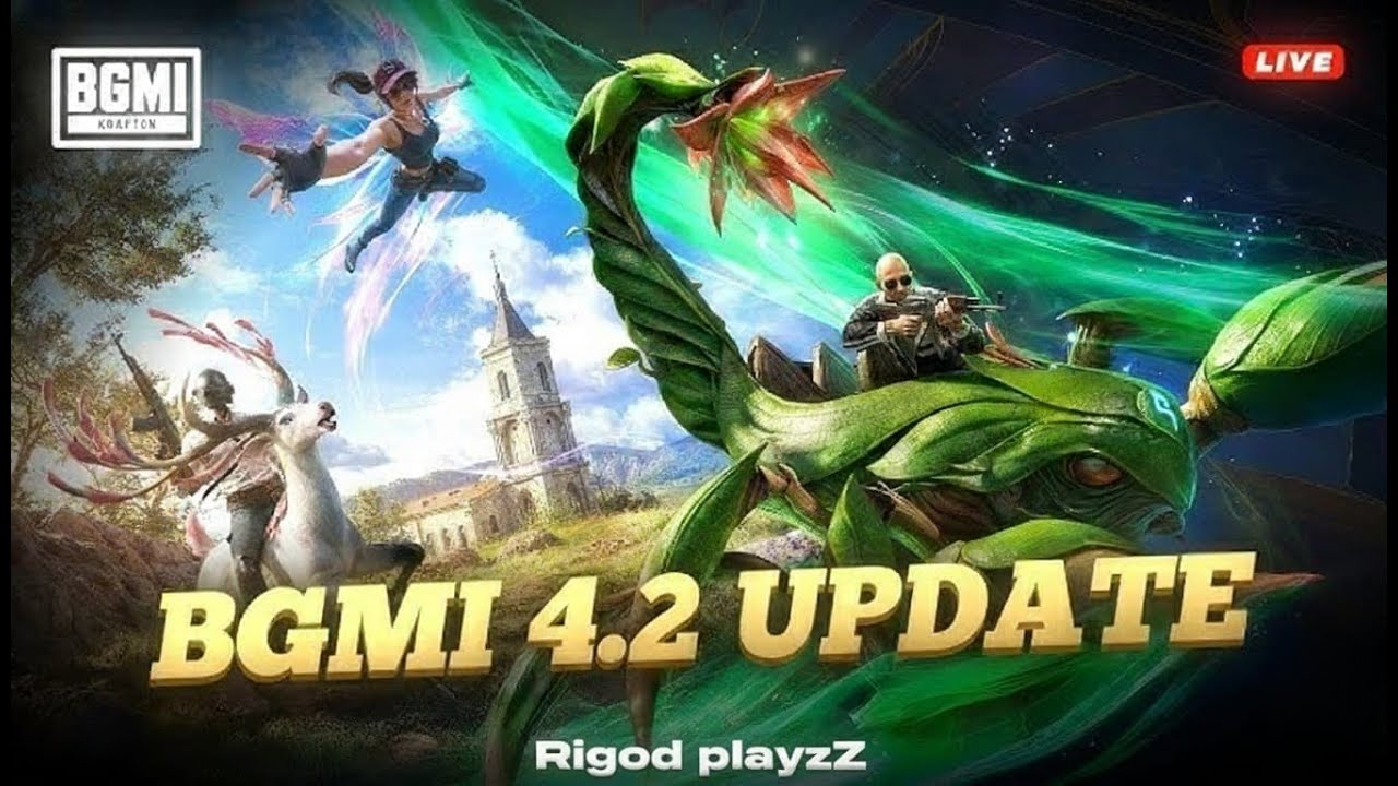 4.2 UPDATE IS HERE IN BGMI SOLO VS SQUAD 🔥 #bgmi #bgmilive #shortdfeed #shortslive