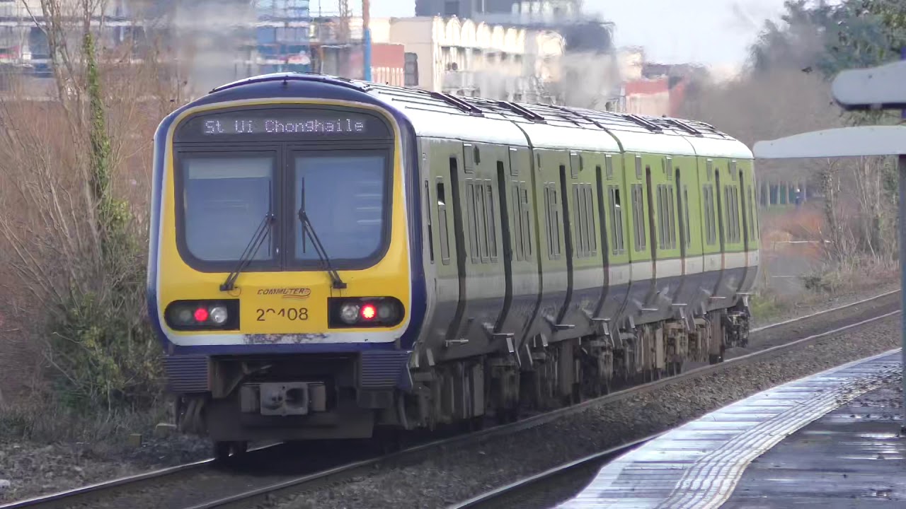 Irish Rail 29000 Class DMUs at Ashtown (1/12/19)