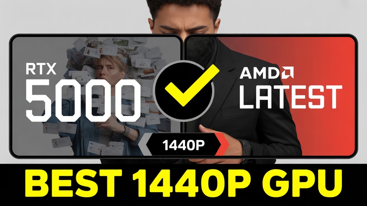 RTX 5000 vs AMD Latest: Best 1440p Pick