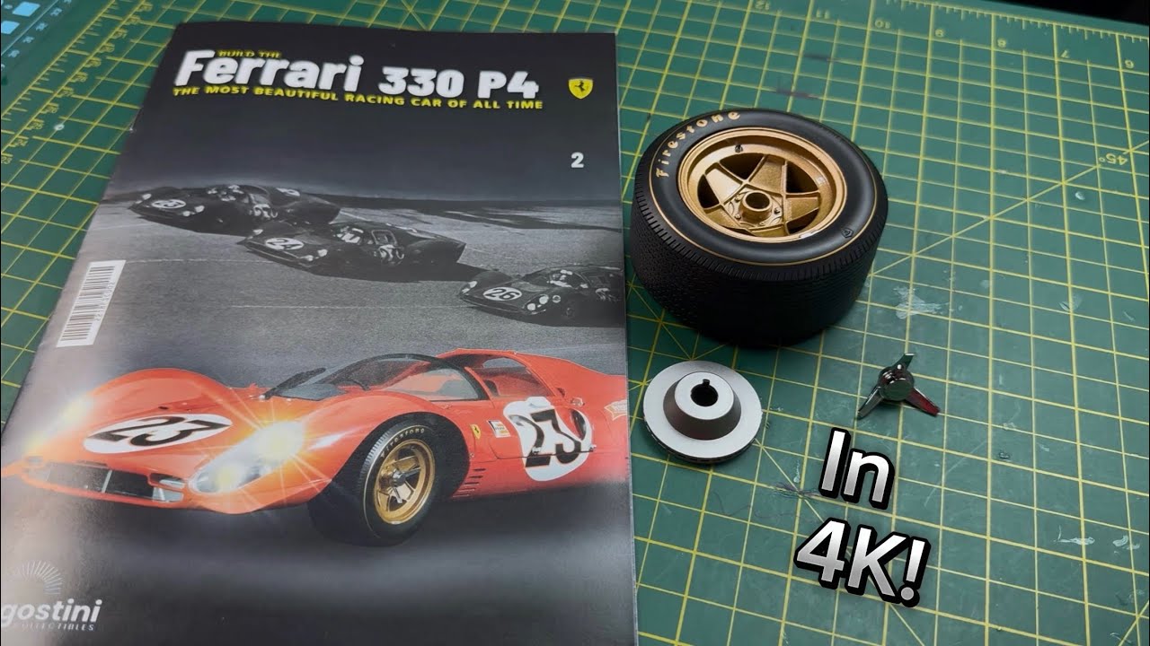 Build the ferrari  330 P4 issue 2 #deagnostni .#foryou#fanhome#deagostini#ferrari#modelbuilding