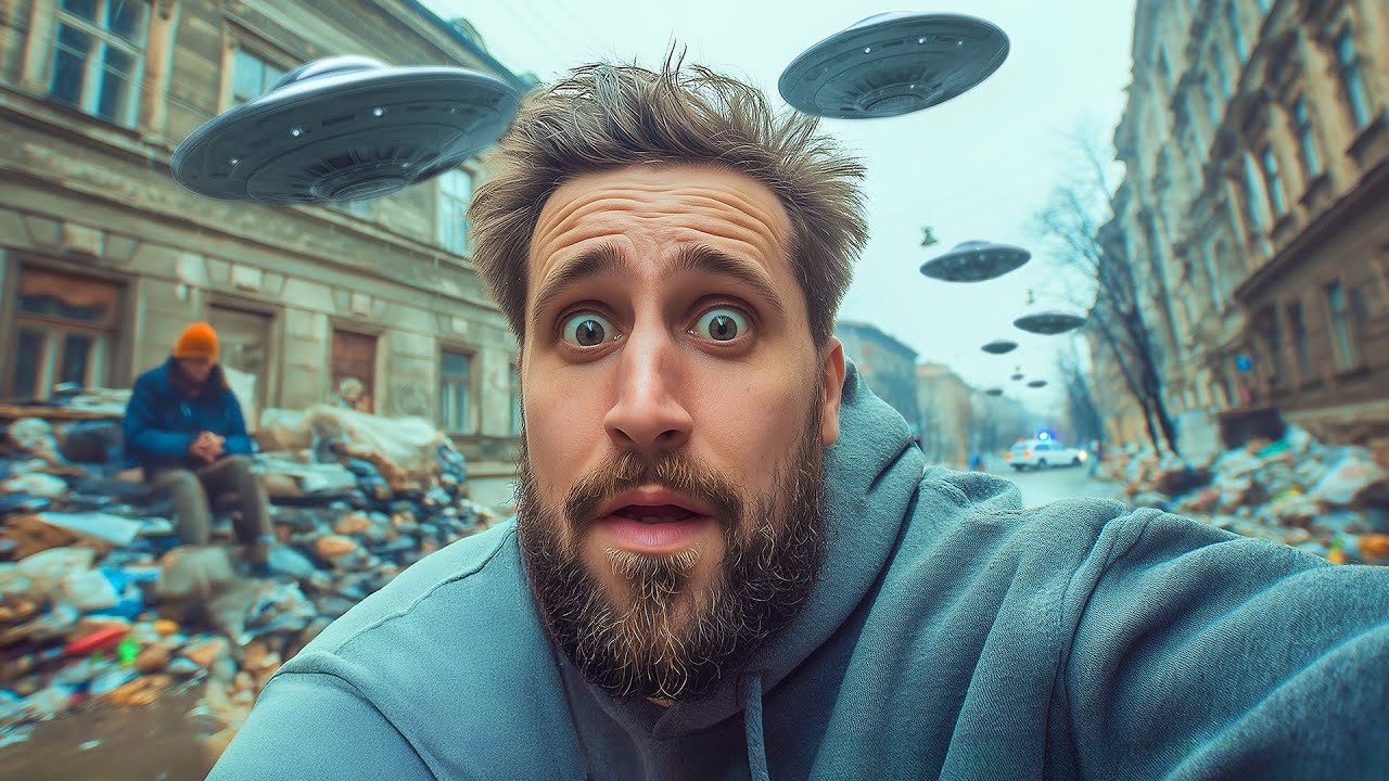 Igazi UFÓKAT LÁTTAK a Népszínház utcában... 👽