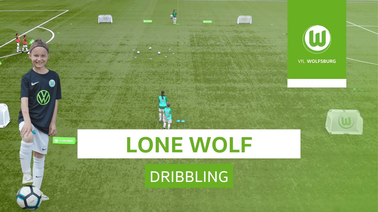 How to Dribble Like Messi? | Dribbling Exercise Soccer Training | VfL Wolfsburg Dribbling Exercise