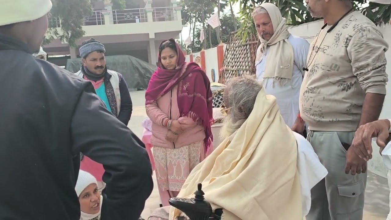 #जयगुरुदेव#मेरठ से आने के बाद प्रेमियों के बीच बाबाजी#babaji#merath se vapis premiyo ke beech babaji