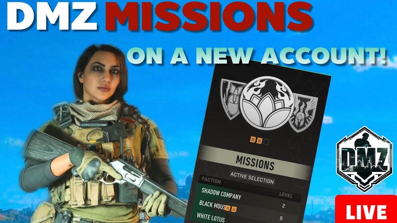 DMZ Missions on a new account! #dmz