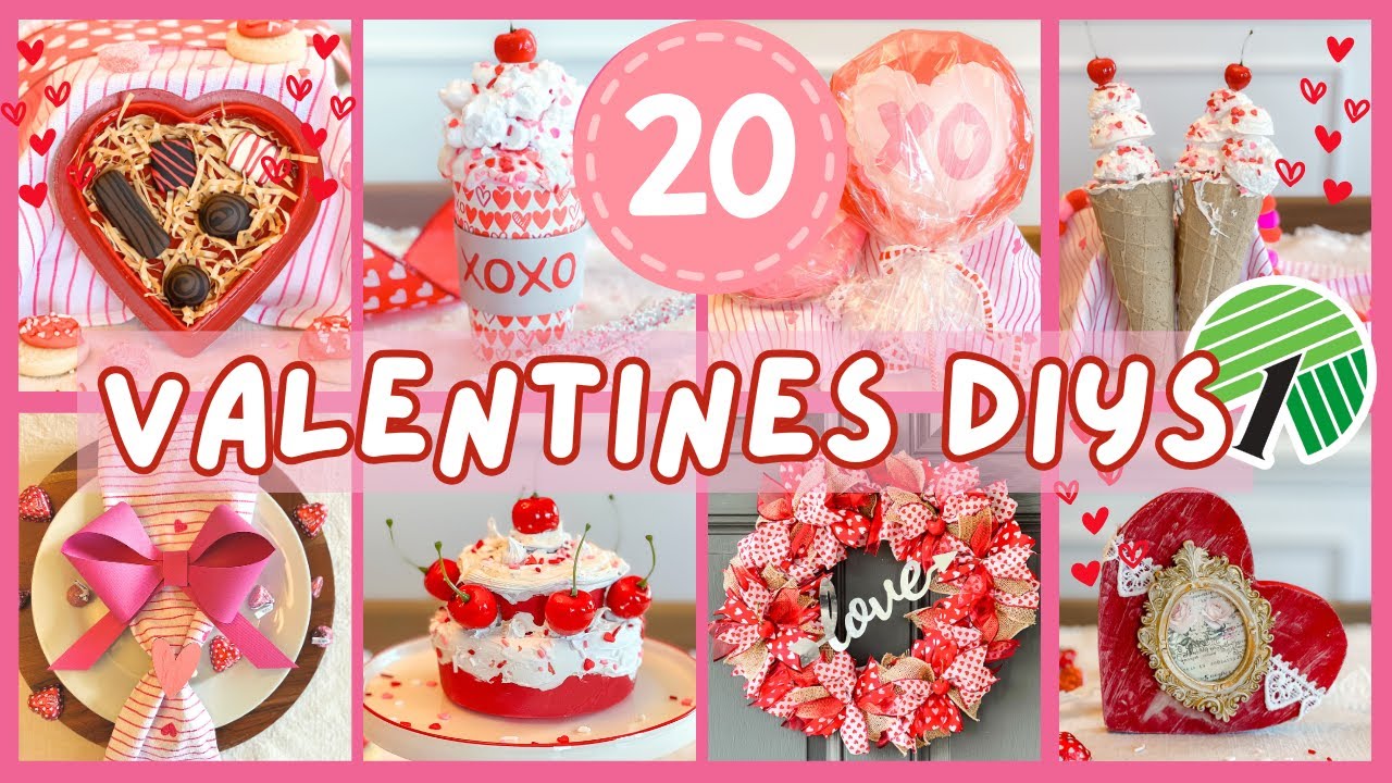 20 DOLLAR TREE VALENTINES DAY DIYS 2026 l VALENTINES CRAFTING DIY IDEAS l HACKS YOU MUST TRY 2026!