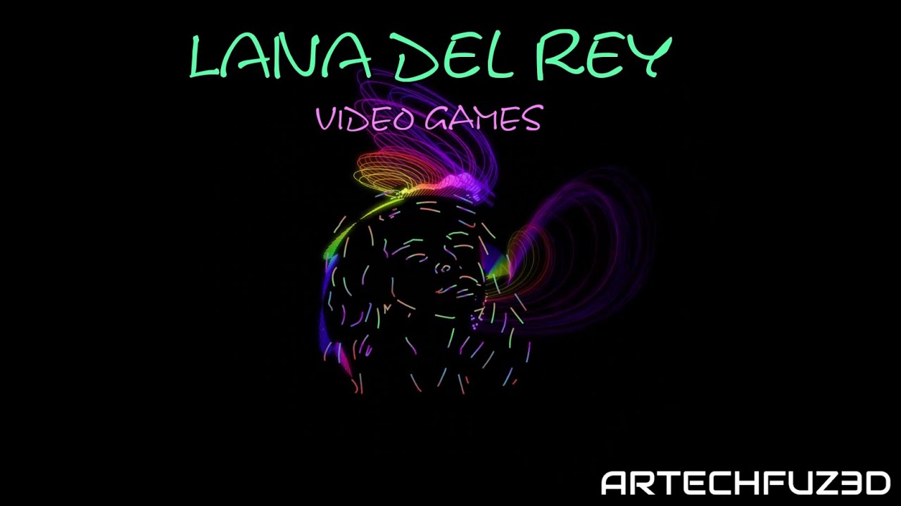 Lana Del Rey | Video Games | 2D Visualiser Demo 1