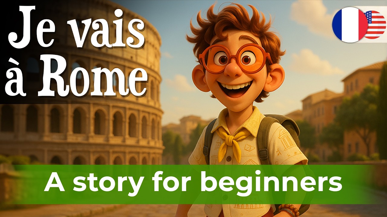 Let's Learn French Easily with Simple Story (A1-A2)