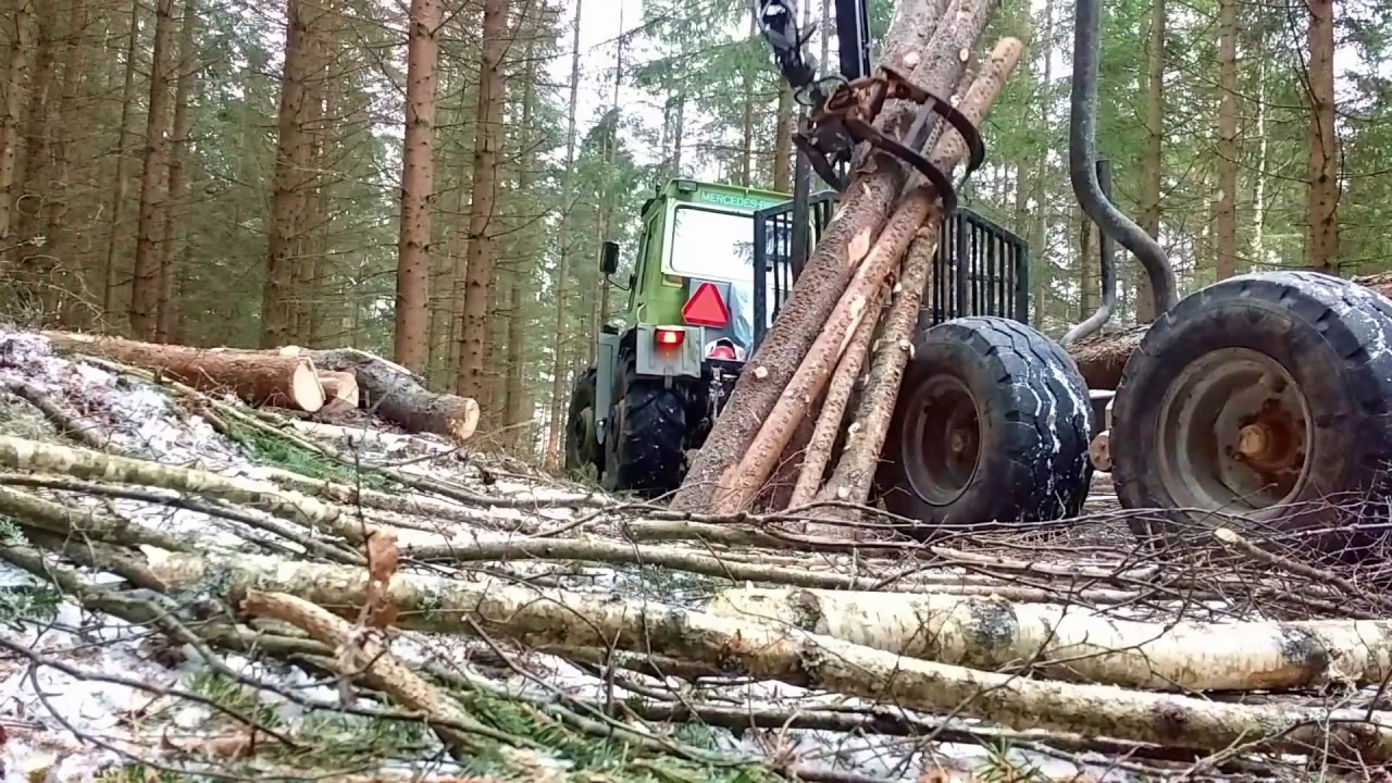 Mb trac 900 turbo & Mowi 12ton lastar massaved