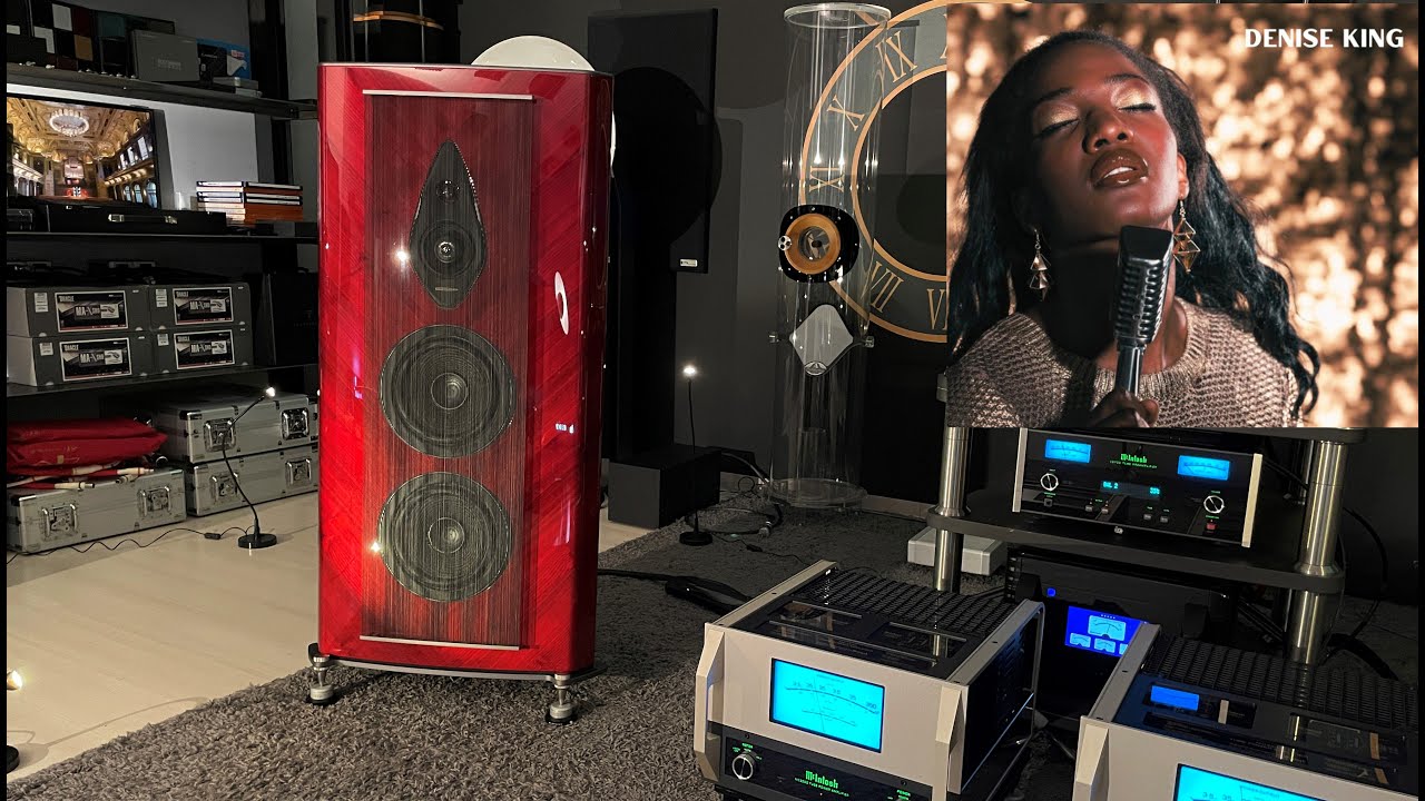 DENISE KING on Sonus faber STRADIVARI G2! 4Kᵁᴴᴰ