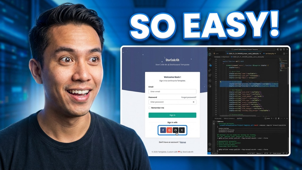 Laravel 12 Social Login in 32 Minutes! Facebook vs Google OAuth
