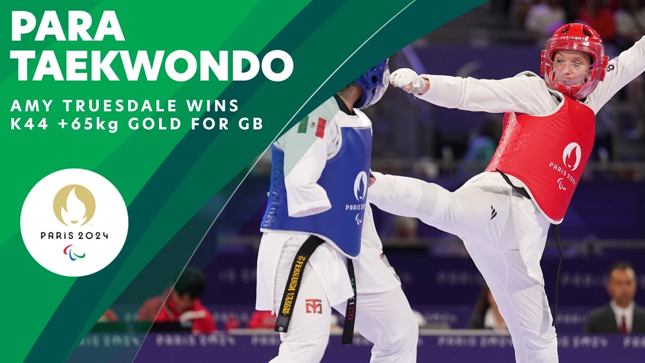 Gold For Truesdale In Women's K44 Para Taekwondo 🇬🇧 | Paralympic Games