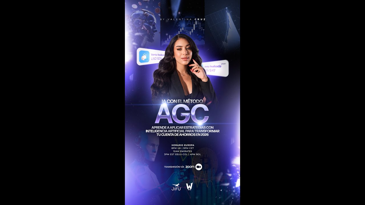 Usa scanners con IA y aplica el metodo AGC para transformar tu econom&iacute;a en 2026| Valentina Cruz