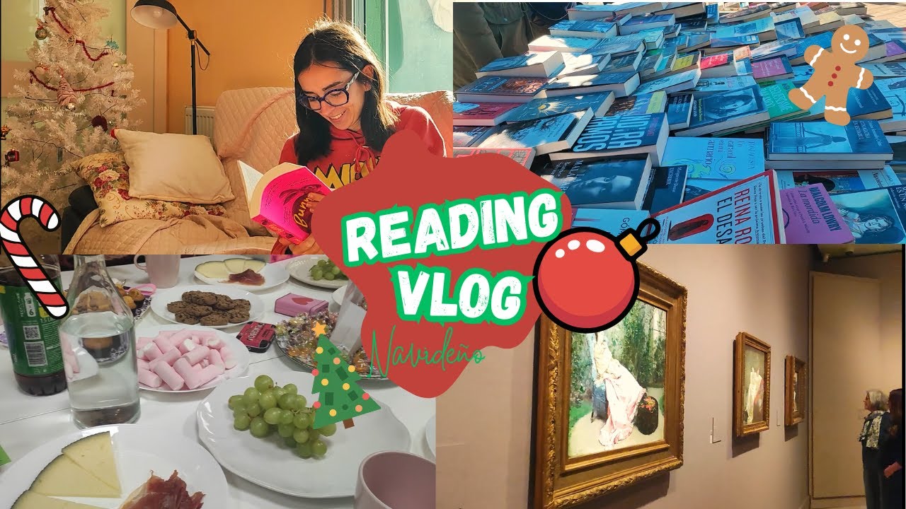 VLOGMAS NAVIDEÑO LEYENDO UN MONTÓN DE COSAS 🎄