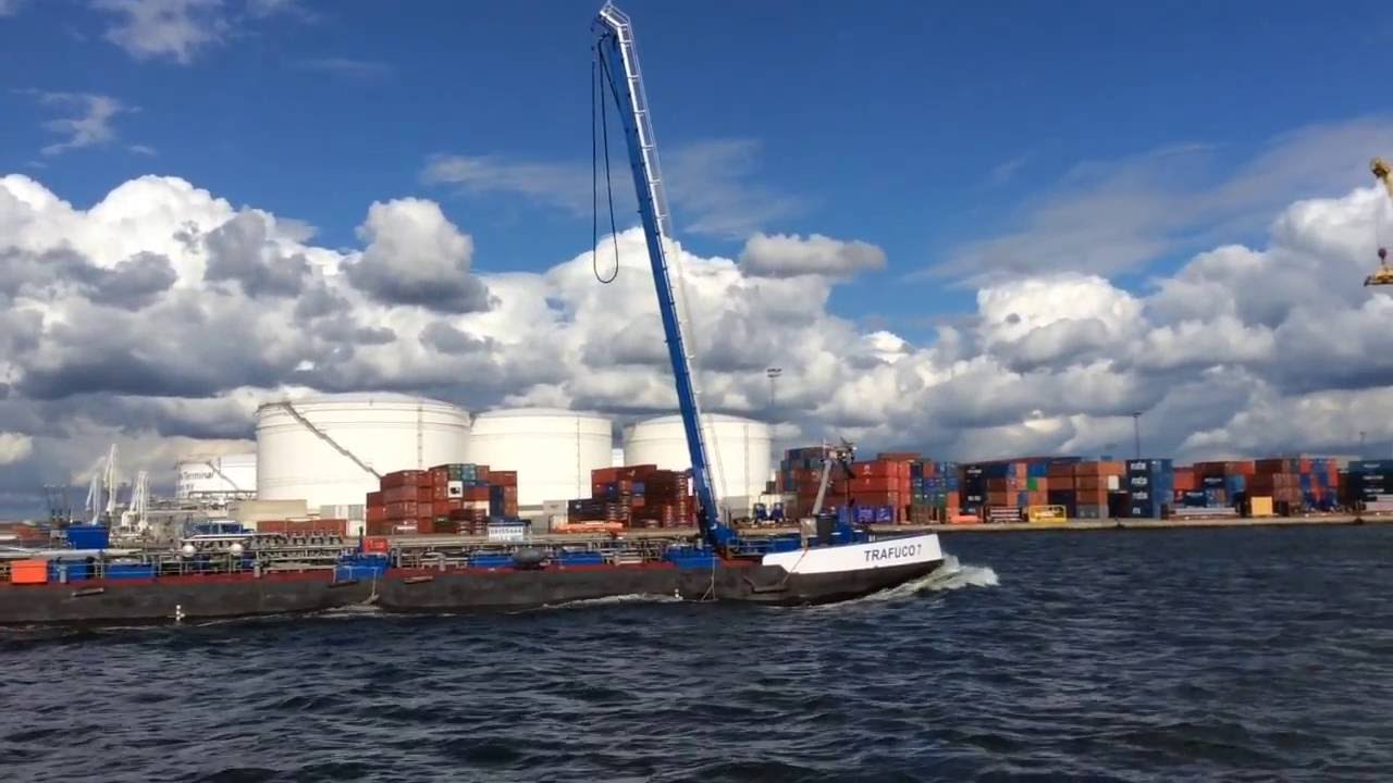 Traversée du port d'Anvers