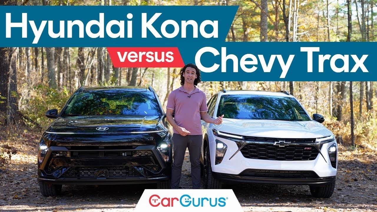 Chevrolet Trax 2024 против Hyundai Kona 2024