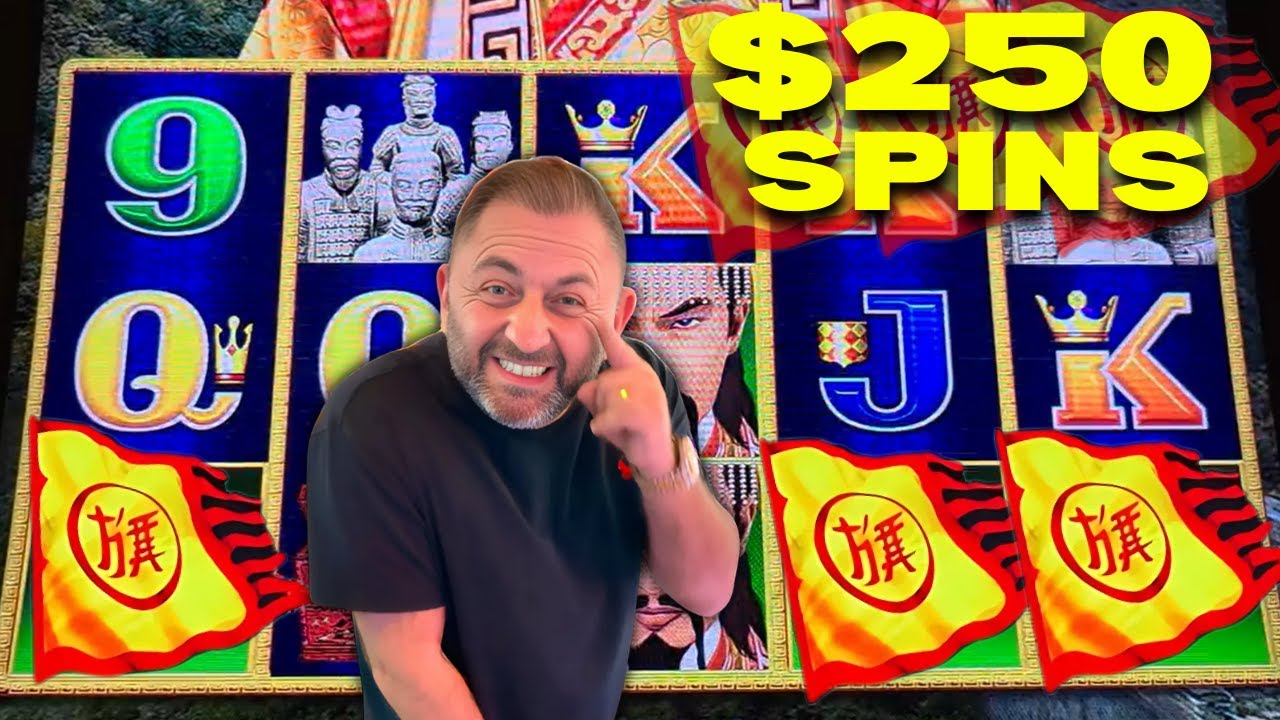 PURE JOY WHEN YOU SEE THE FLAGS ON A $250 BET!