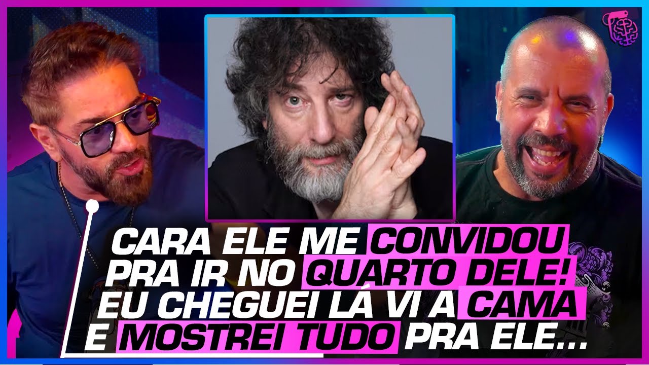 OS BASTIDORES do NEIL GAIMAN e os MELHORES CONVIDADOS para CONVERSAR - PIPOCA E NANQUIM