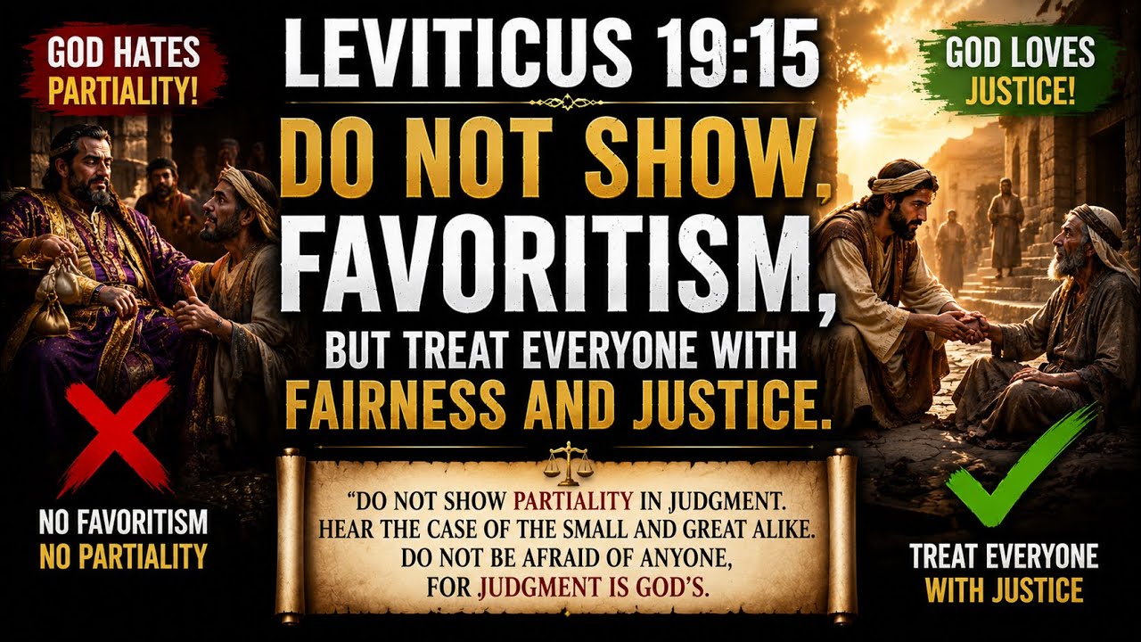 Leviticus 19:15 &ldquo;Do Not Pervert Justice!&rdquo;
