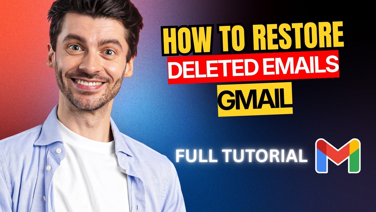 How to Restore Deleted Emails Gmail [2026 Full Guide]