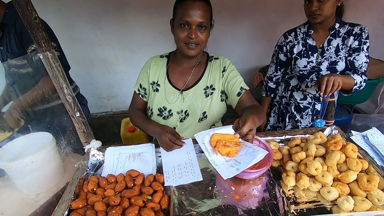 රු.50 හේ ඉස්සො වඩේ | Sri Lanka Street Food @YourManJerry