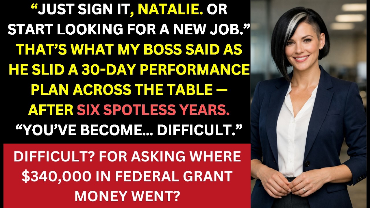 My Boss Put Me on a 30-Day Performance Plan — On Day 29, Federal Auditors Walked In...