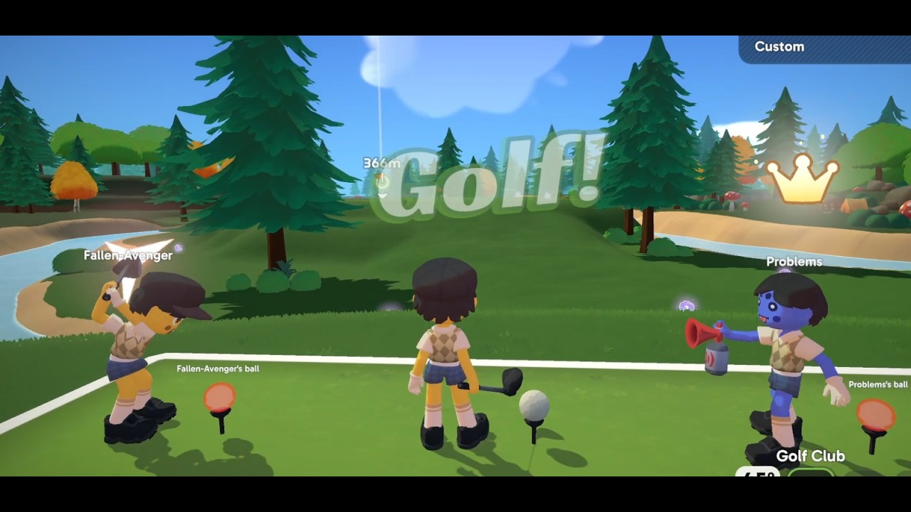 First Time Playing Super Battle Golf!!