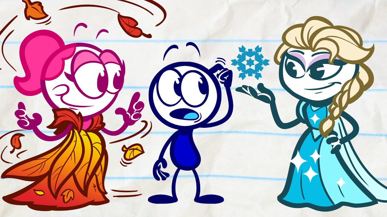 Pencilmate & Pencilmiss 💕🏠 HOME SWEET HOME 🏠💕 Warm & Cosy ☺ Cartoons 2021 | Animation | Pencilmation