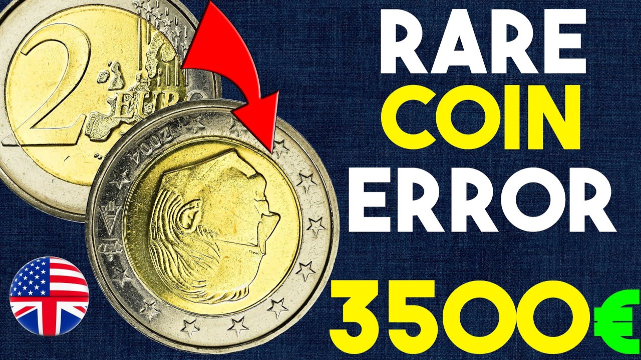 RARE COIN ERROR ! Belgium 2 euro coin with Rotated Die Error