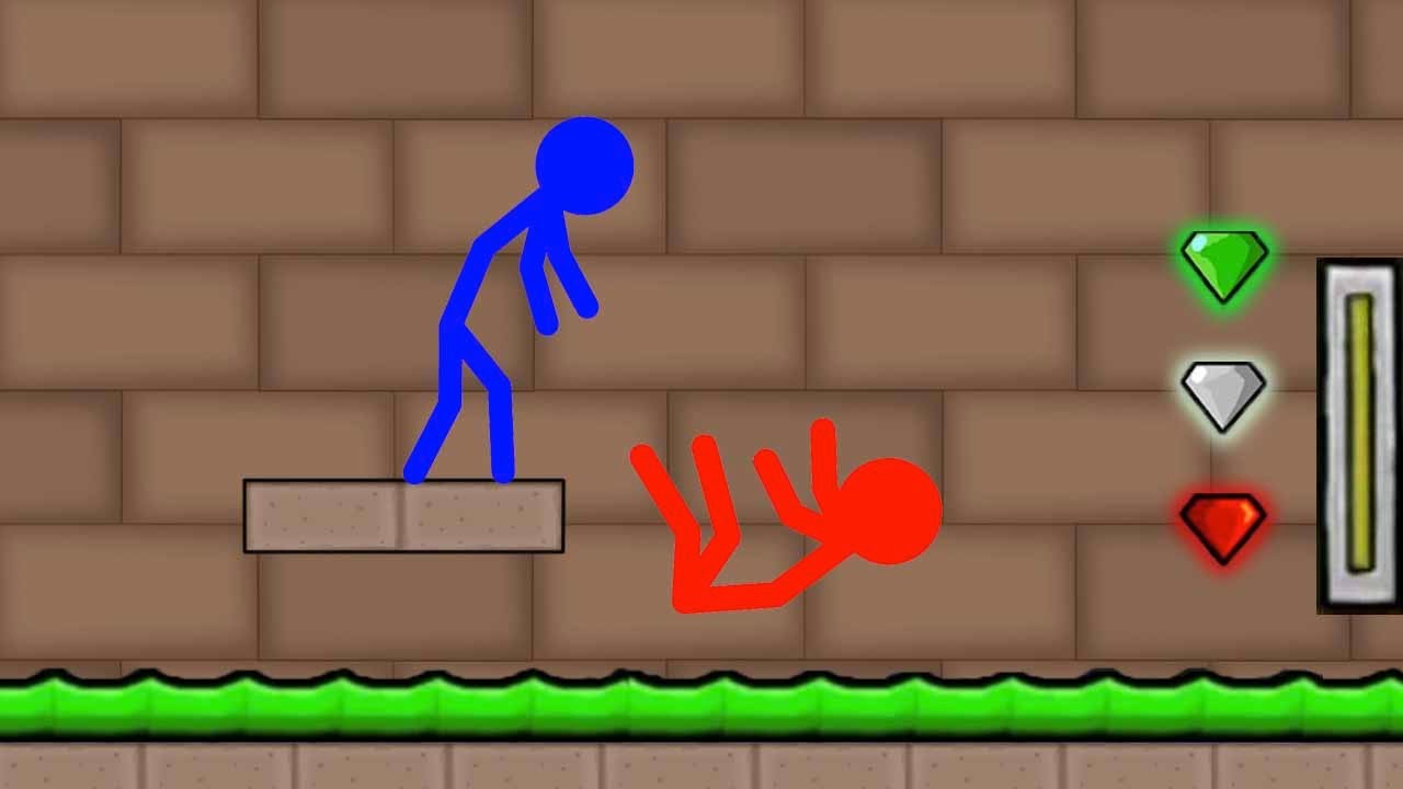 Watergirl and Fireboy Stickman Animation COMPLETE EDITON - Minecraft